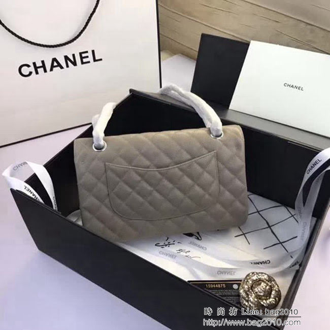 香奈兒CHANEL 升級版A1112全新經典小羊皮金銀鏈條單肩斜挎包 DSC1747